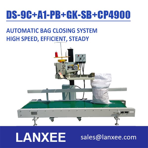 Lanxee Industrial Bag Closing Machine System